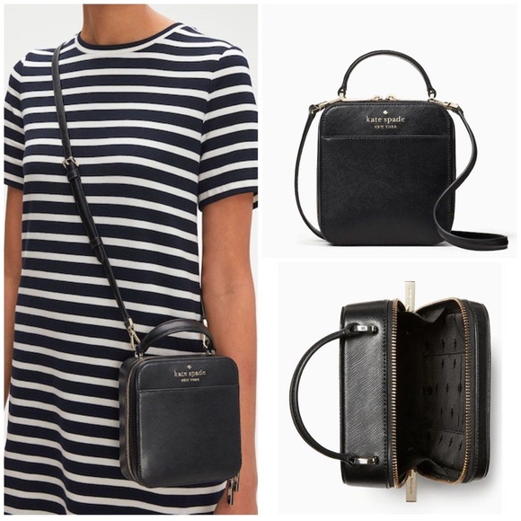 kate spade Handbags - Kate Spade Daisy Vanity Box Saffiano Leather Crossbody Bag WKR00312 Retail $279